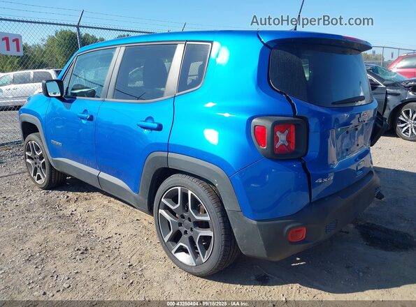 ZACNJBAB1LPM06153 2020 JEEP RENEGADE Blue Rear left