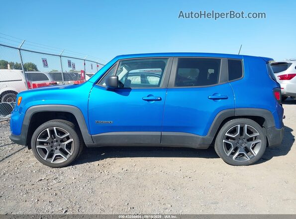 ZACNJBAB1LPM06153 2020 JEEP RENEGADE Blue Rear interior view