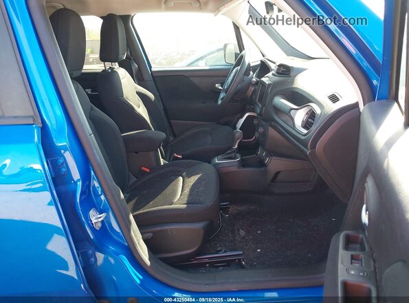 ZACNJBAB1LPM06153 2020 JEEP RENEGADE Blue Front interior view