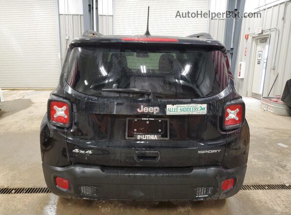 ZACNJBAB8LPL07006 2020 JEEP RENEGADE Black Widok z tyłu