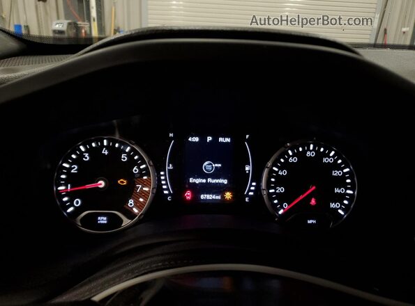 ZACNJBAB8LPL07006 2020 JEEP RENEGADE Black Widok zestawu wskaźników