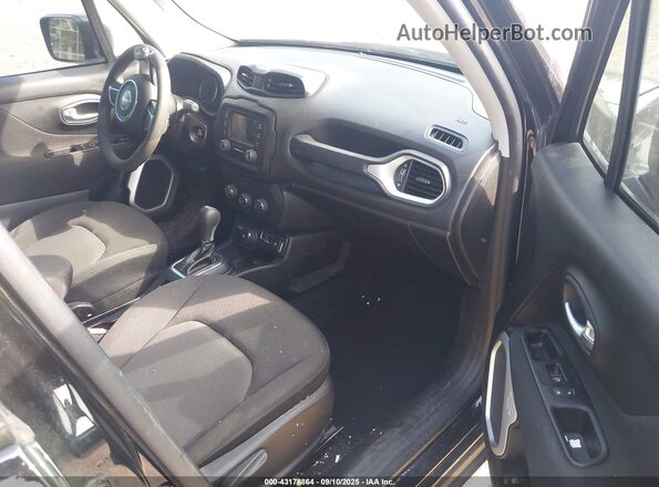 ZACNJBAB8LPL45626 2020 JEEP RENEGADE Black Front interior view
