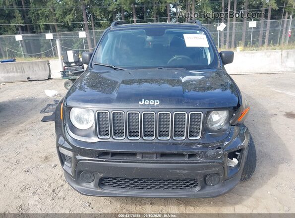 ZACNJBAB8LPL45626 2020 JEEP RENEGADE Black Rear interior view