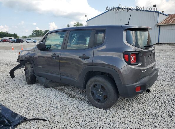 ZACNJBAB8LPL59560 2020 JEEP RENEGADE Gray Հետևի ձախ