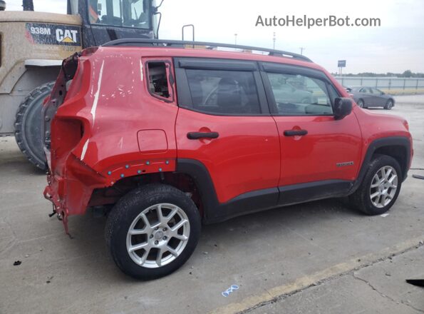 ZACNJBABXLPL53226 2020 JEEP RENEGADE Red Trasero derecho