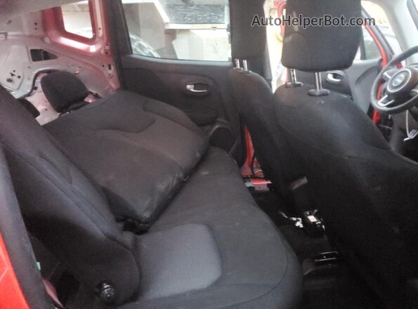 ZACNJBABXLPL53226 2020 JEEP RENEGADE Red Vista de los asientos traseros
