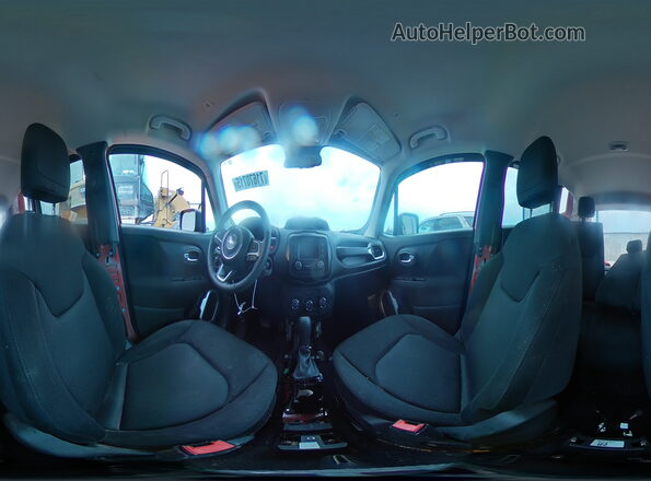 ZACNJBABXLPL53226 2020 JEEP RENEGADE Red Vista interior de 360 grados
