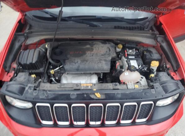ZACNJBABXLPL53226 2020 JEEP RENEGADE Red Vista interior trasera