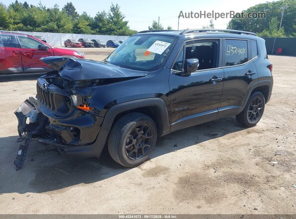 ZACNJBBB2LPL68138 2020 JEEP RENEGADE Black წინა მარცხენა ხედი სამი მეოთხედიდან