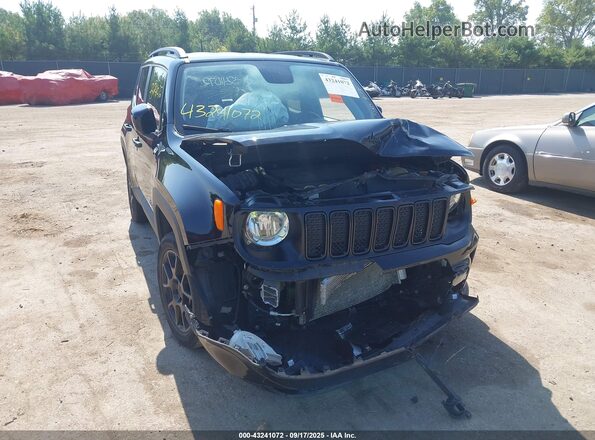 ZACNJBBB2LPL68138 2020 JEEP RENEGADE Black წინა ხედი