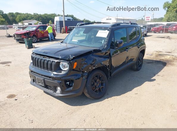 ZACNJBBB2LPL75350 2020 JEEP RENEGADE Black Передня ліва чверть