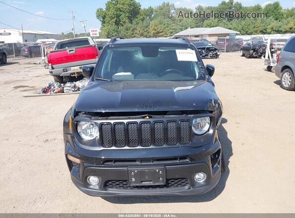 ZACNJBBB2LPL75350 2020 JEEP RENEGADE Black Вид задньої частини салону