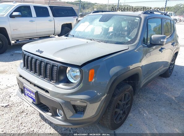 ZACNJBBB4LPL33245 2020 JEEP RENEGADE Gray Առջևի ձախ երեք քառորդ տեսարան