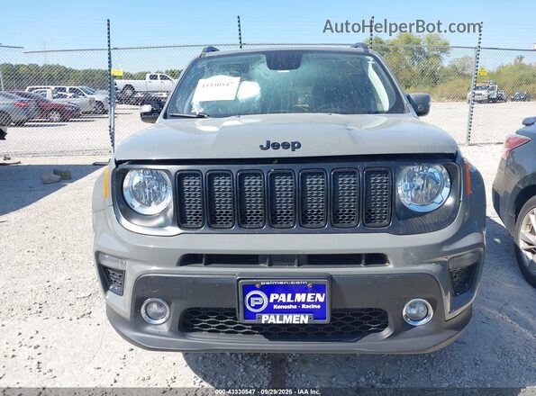 ZACNJBBB4LPL33245 2020 JEEP RENEGADE Gray Սալոնի հետևի տեսք