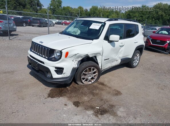 ZACNJBBB5LPL11478 2020 JEEP RENEGADE White წინა მარცხენა ხედი სამი მეოთხედიდან