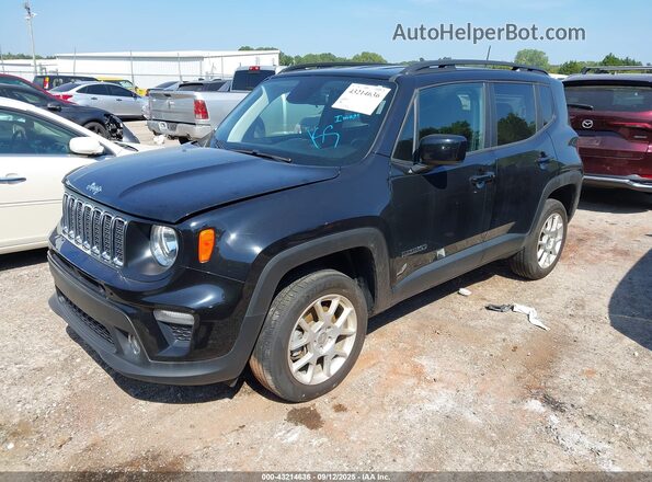 ZACNJBBB8LPL41297 2020 JEEP RENEGADE Black Առջևի ձախ երեք քառորդ տեսարան