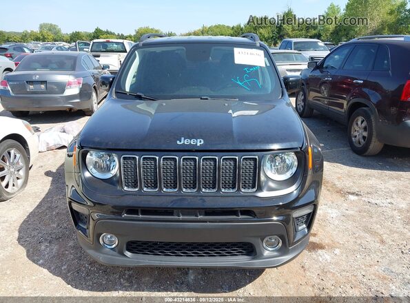 ZACNJBBB8LPL41297 2020 JEEP RENEGADE Black Սարքավորումների վահանակի տեսք