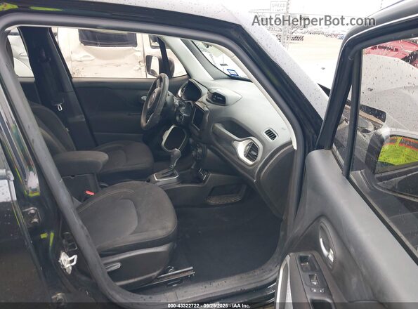 ZACNJCAB0MPM33240 2021 JEEP RENEGADE Черный Вид салона спереди