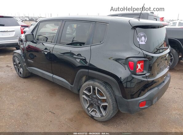 ZACNJCAB0MPM33240 2021 JEEP RENEGADE Черный Задняя левая четверть