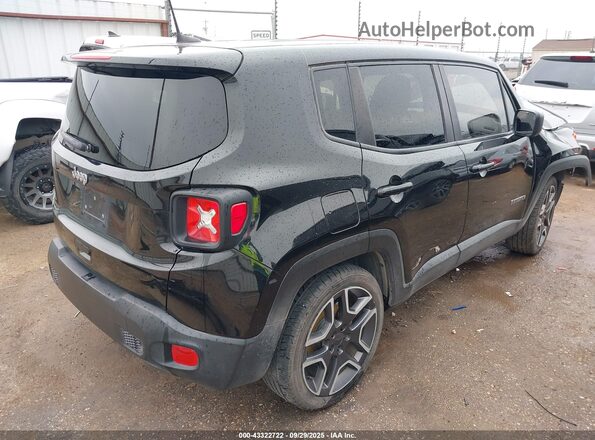 ZACNJCAB0MPM33240 2021 JEEP RENEGADE Черный Задняя правая четверть