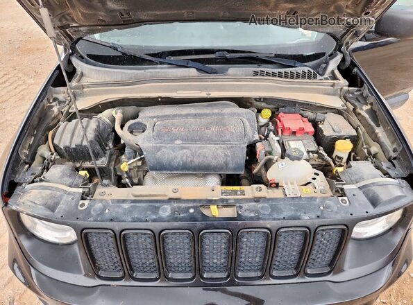 ZACNJCAB5MPM72552 2021 JEEP RENEGADE Black Շարժիչի բաժամունքի տեսք