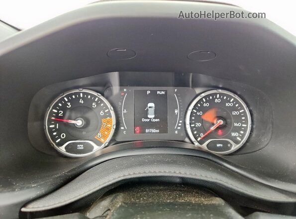 ZACNJCAB5MPM72552 2021 JEEP RENEGADE Black Սարքավորումների վահանակի տեսք