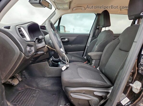 ZACNJCAB5MPM72552 2021 JEEP RENEGADE Black Սալոնի դիմացի տեսք