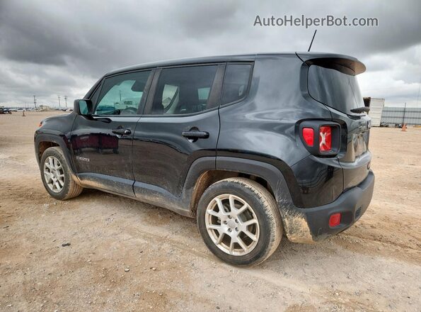 ZACNJCAB5MPM72552 2021 JEEP RENEGADE Black Հետևի ձախ