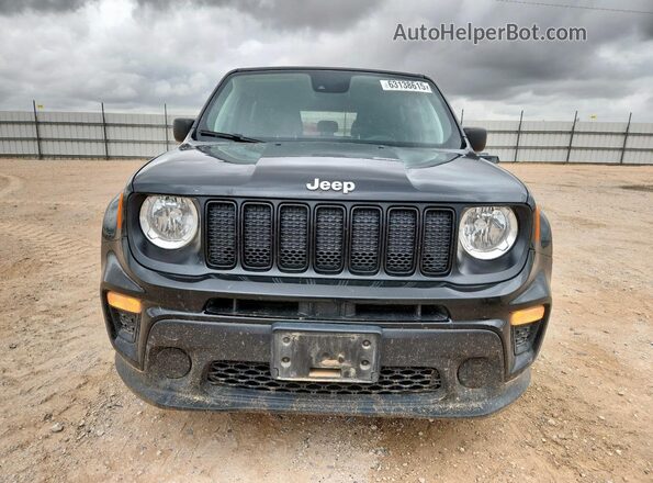 ZACNJCAB5MPM72552 2021 JEEP RENEGADE Black Դիմացի տեսք