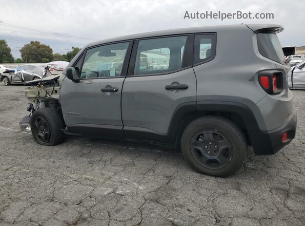 ZACNJCAB9MPM78676 2021 JEEP RENEGADE Gray Задня ліва чверть