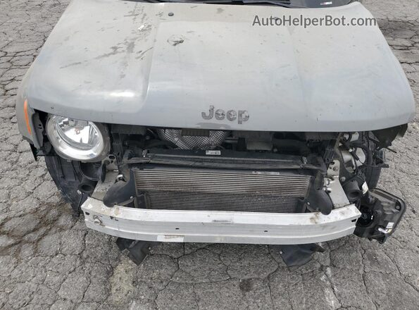 ZACNJCAB9MPM78676 2021 JEEP RENEGADE Gray Вид задньої частини салону