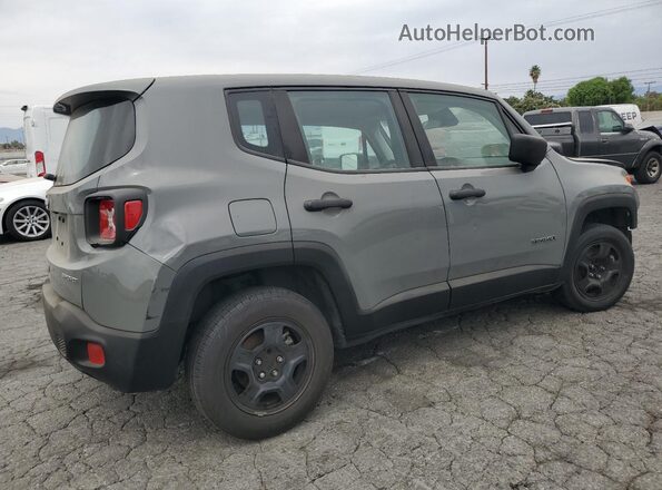 ZACNJCAB9MPM78676 2021 JEEP RENEGADE Gray Задня права чверть