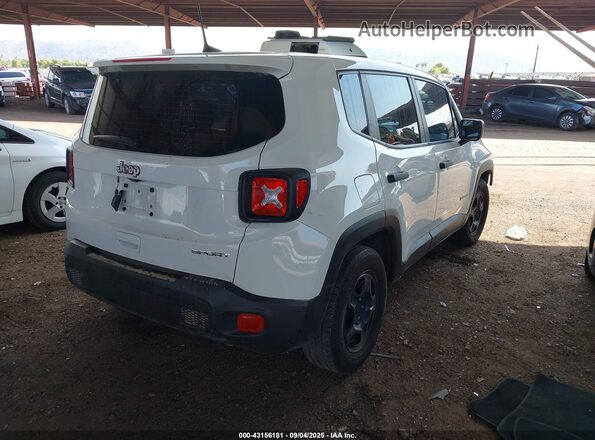 ZACNJCABXMPM19877 2021 JEEP RENEGADE White Tył prawy
