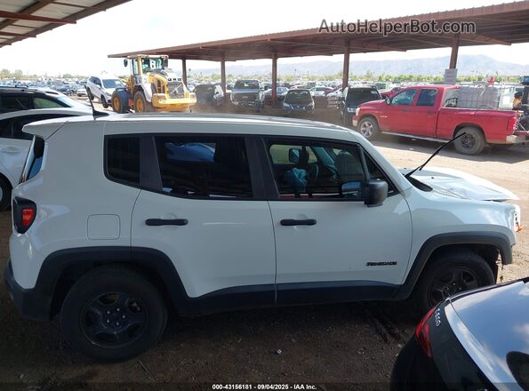 ZACNJCABXMPM19877 2021 JEEP RENEGADE White Widok wnętrza 360 stopni