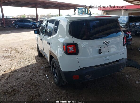 ZACNJCABXMPM19877 2021 JEEP RENEGADE White Tył lewy