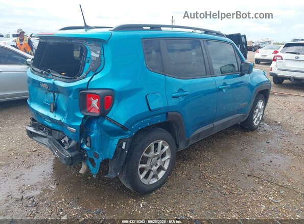 ZACNJCBB4MPN26373 2021 JEEP RENEGADE Green Tył prawy