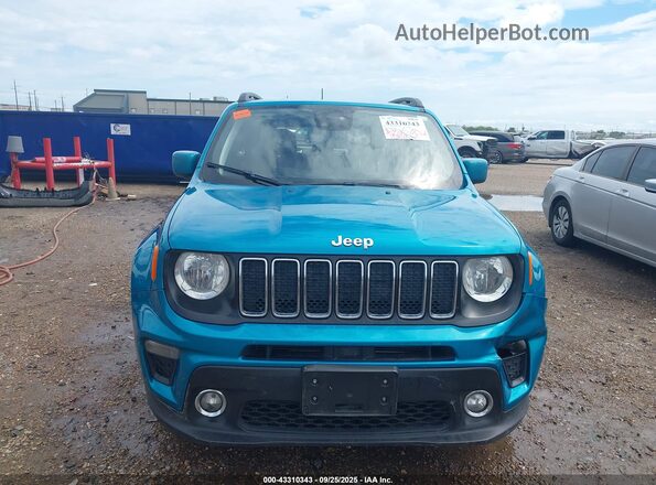 ZACNJCBB4MPN26373 2021 JEEP RENEGADE Green Widok zestawu wskaźników