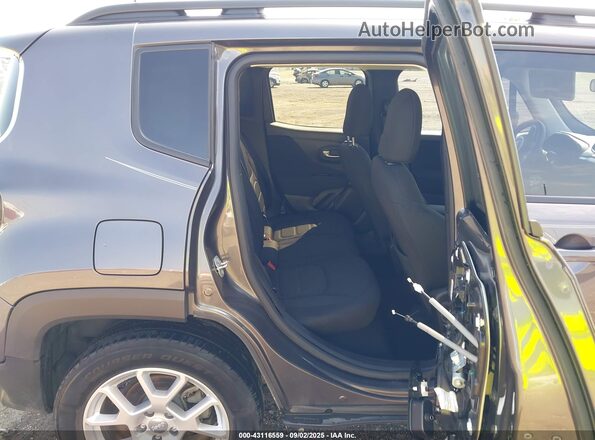 ZACNJCBB7MPM80084 2021 JEEP RENEGADE Gray Widok naklejki z numerem VIN