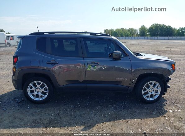 ZACNJCBB7MPM80084 2021 JEEP RENEGADE Gray Widok wnętrza 360 stopni