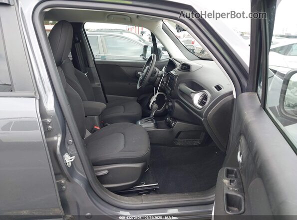 ZACNJDAB1MPN30162 2021 JEEP RENEGADE Gray Front interior view