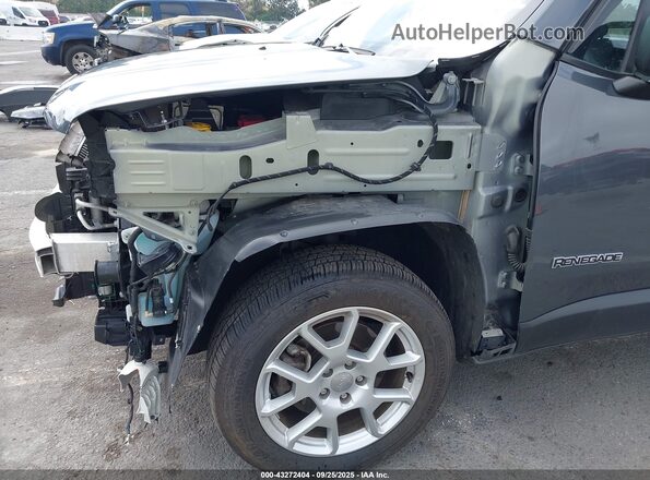 ZACNJDAB1MPN30162 2021 JEEP RENEGADE Gray Front view