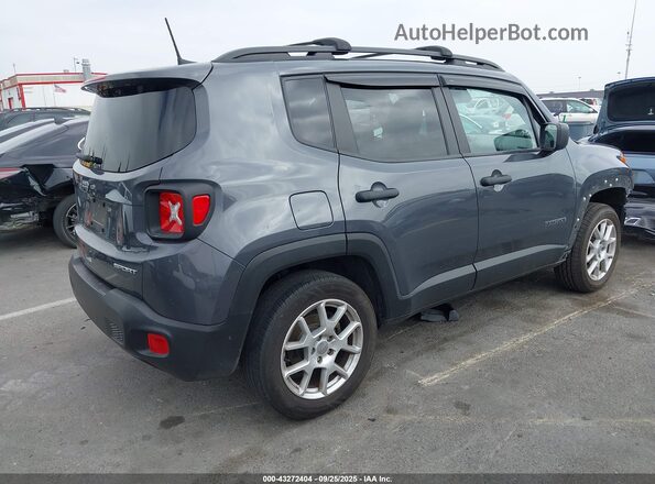 ZACNJDAB1MPN30162 2021 JEEP RENEGADE Gray Rear right