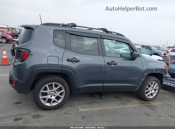 ZACNJDAB1MPN30162 2021 JEEP RENEGADE Gray 360 interior view