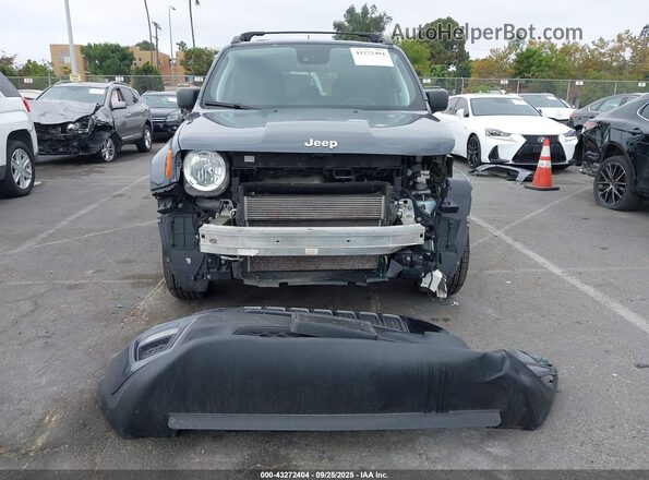 ZACNJDAB1MPN30162 2021 JEEP RENEGADE Gray Rear interior view