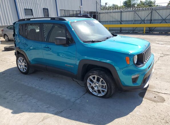 ZACNJDB16NPN47420 2022 JEEP RENEGADE Green 