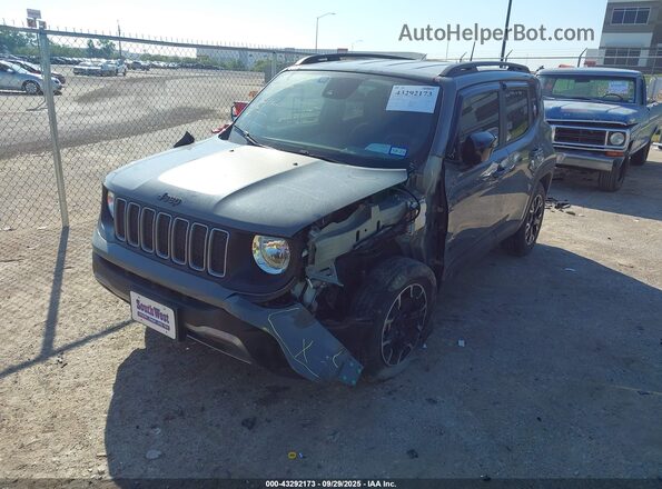 ZACNJDB17PPP42865 2023 JEEP RENEGADE Gray Առջևի ձախ երեք քառորդ տեսարան