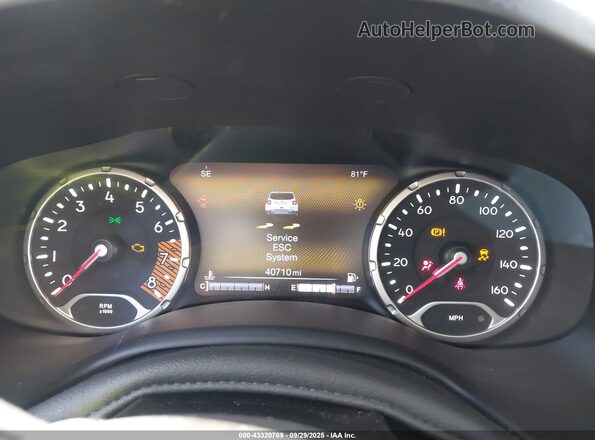 ZACNJDB19NPN50991 2022 JEEP RENEGADE White უკანა სავარძლების ხედი