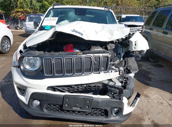 ZACNJDB19NPN50991 2022 JEEP RENEGADE White უკანა სალონის ხედი