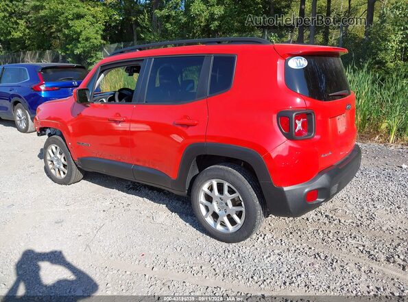 ZACNJDBB1MPM39956 2021 JEEP RENEGADE Оранжевый Задняя левая четверть