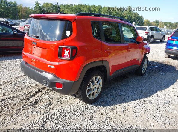 ZACNJDBB1MPM39956 2021 JEEP RENEGADE Оранжевый Задняя правая четверть